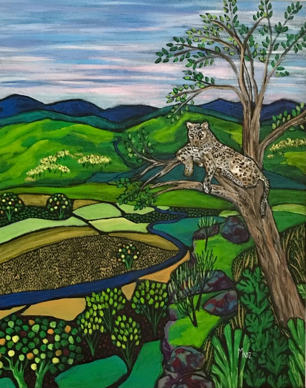 Leopard's World by Sharon Mroz