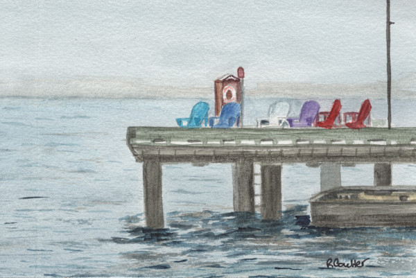 Halifax Pier by Rosalynd Coulter Semple, Image 1.