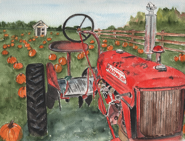 Pumpkin Harvest by Rosalynd Coulter Semple, Image 1.