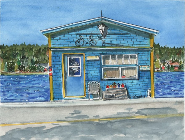 Lower LaHave, NS by Rosalynd Coulter Semple