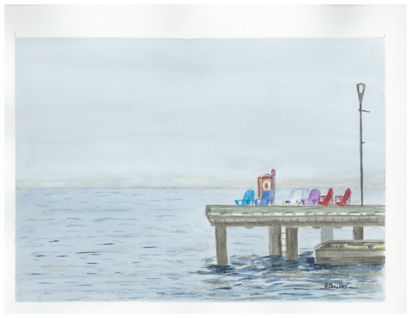 Halifax Pier by Rosalynd Coulter Semple