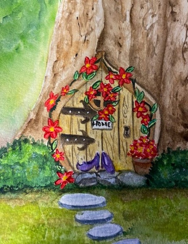 Home of Evelyn Fairy by Rosalynd Semple