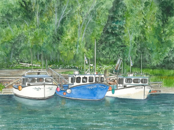 Ready and Waiting by Rosalynd Coulter Semple