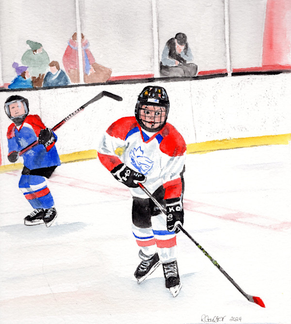 Hockey Life by Rosalynd Coulter Semple, Image 1.