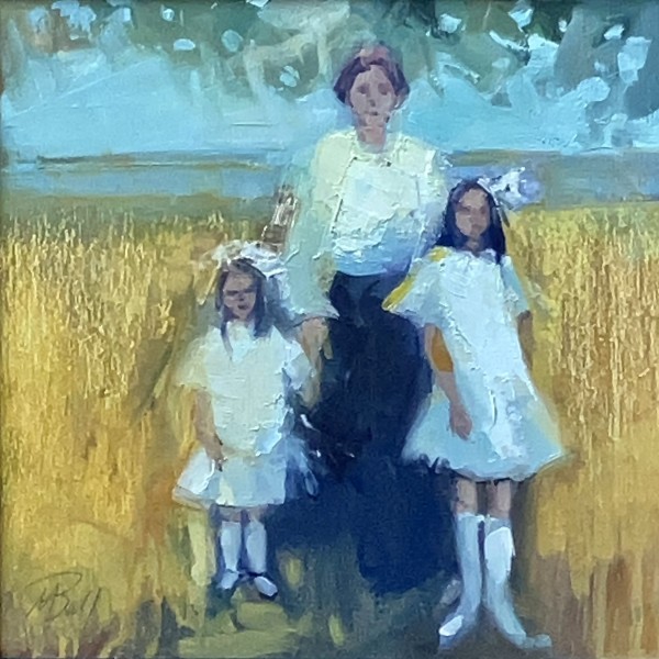 Mother and 2 Daughters by Marjorie Ball