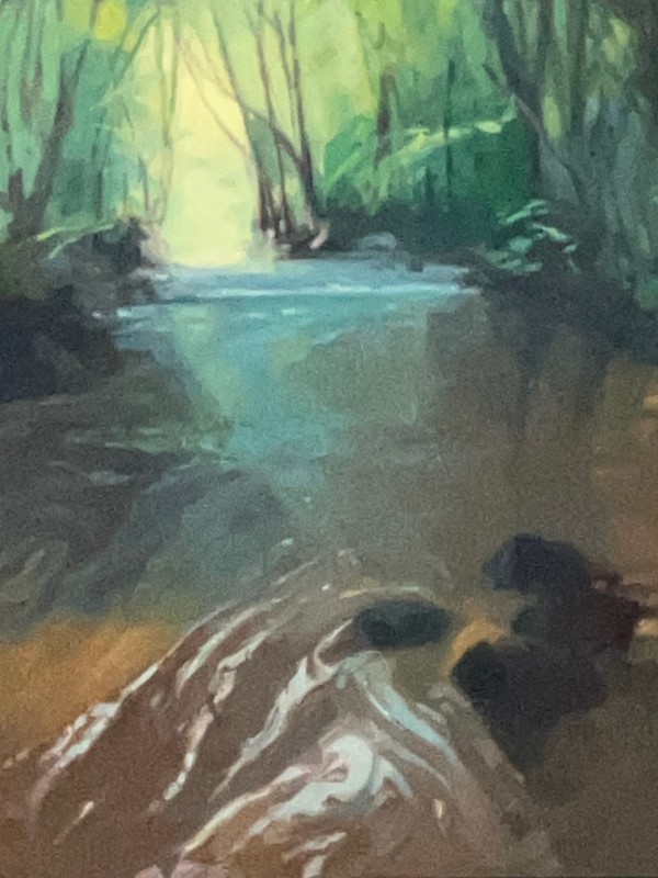 Woodland Stream by Marjorie Ball
