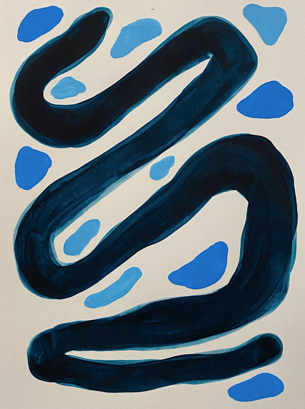 Blue by Caroline Burdett