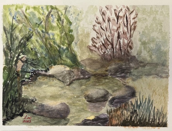 Lovely Pond at Descanso Gardens by Lon Bender
