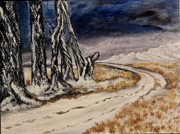 Milk Road in Winter by Lon Bender, Image 1.