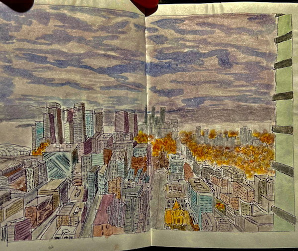 Toronto Skyline from Peter Street by Lon Bender