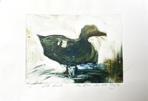 Wild duck by Philine van der Vegte