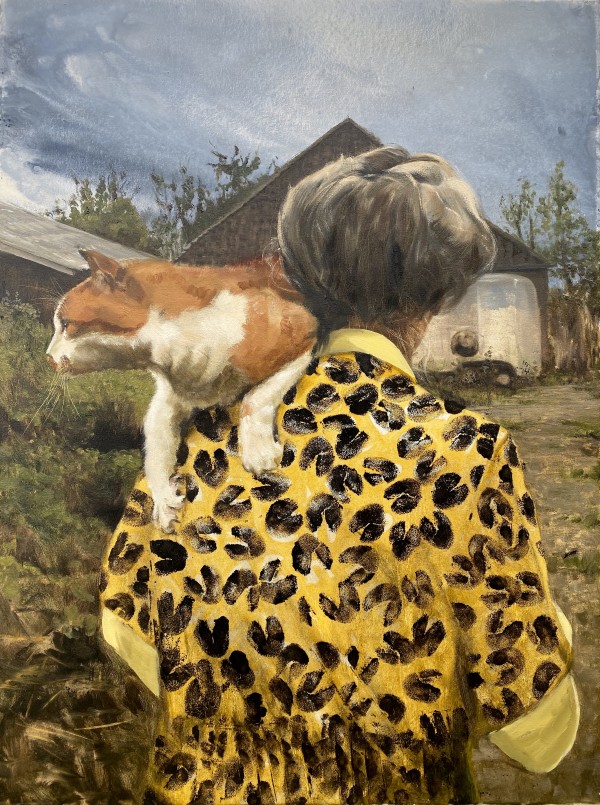 Cat lady by Philine van der Vegte