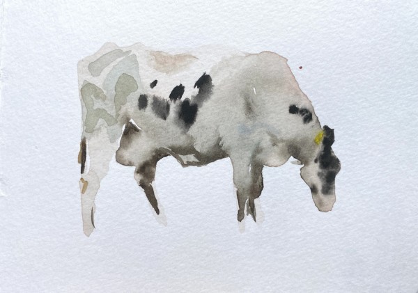 Studie van een koe by Philine van der Vegte