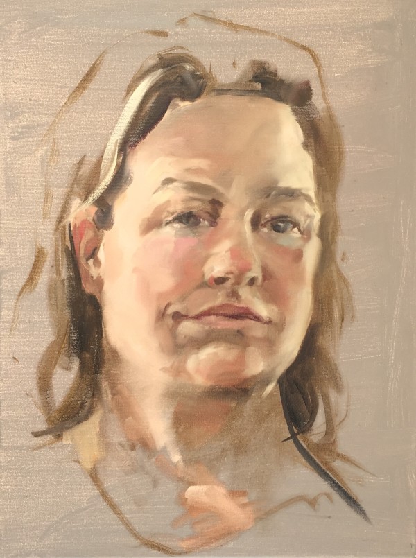 Self portrait by Philine van der Vegte