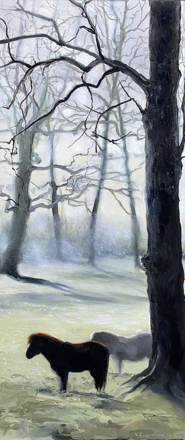 Winter morning by Philine van der Vegte