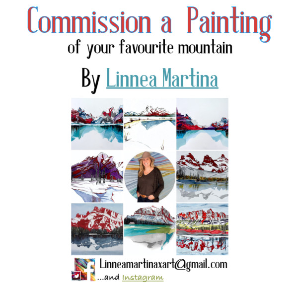1 | Commission your Favourite Mountain | Linnea Martina Hannigan, Image 1.