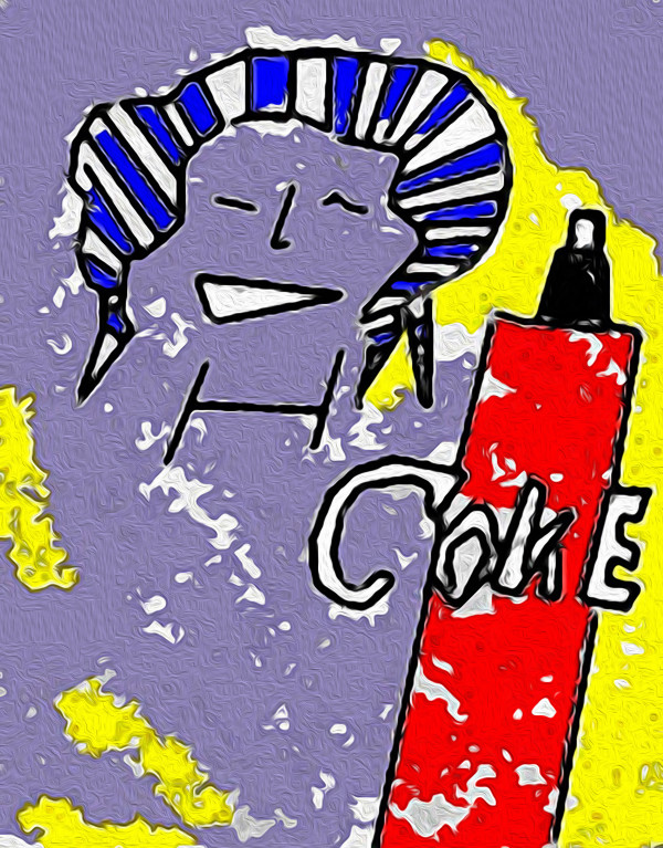 13 Coke Girl by Bill Singleton