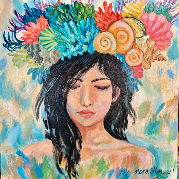 Sea Shell Sister Maya by Nora Stewart