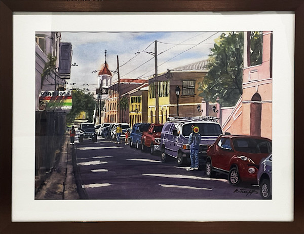 A View to the Steeple Building by Elwin Joseph, Image 1.