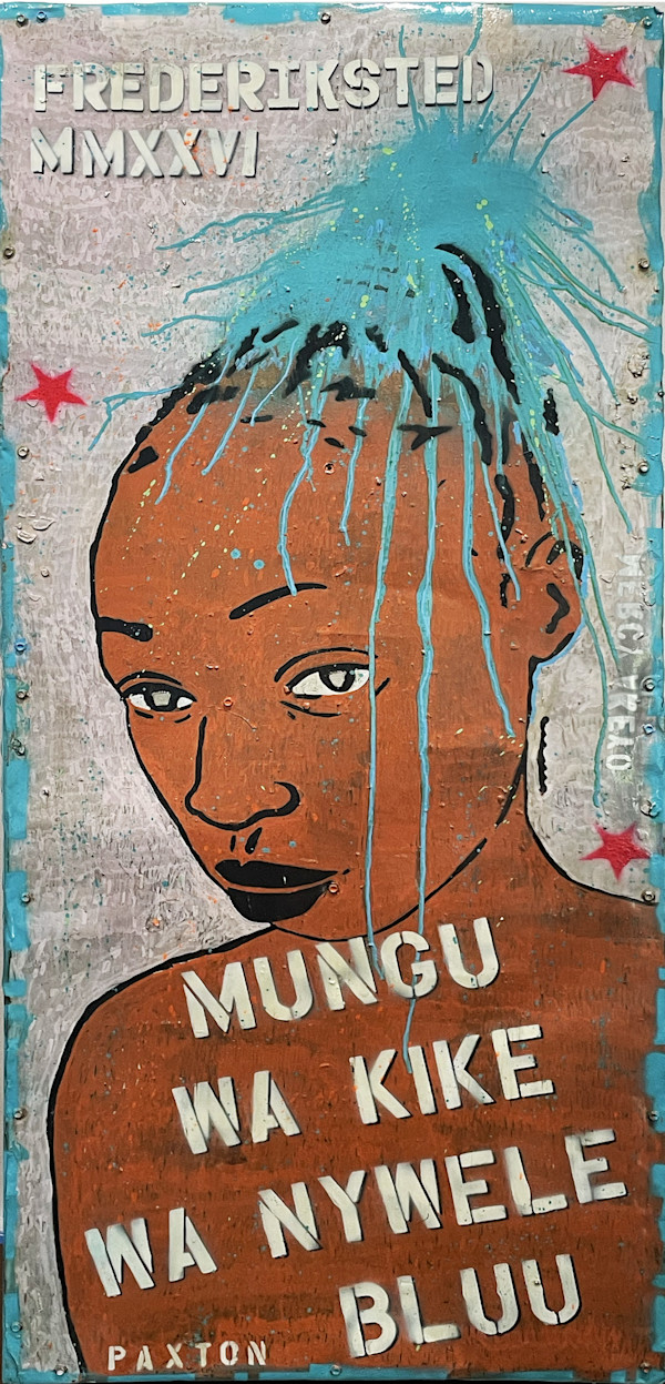 Blue Hair Goddess by Eric Paxton, Image 1.