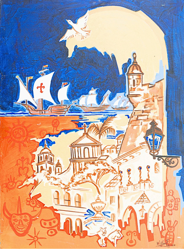 500 year celebration of Discovery of Puerto Rico by W. Labiosa, Image 1.