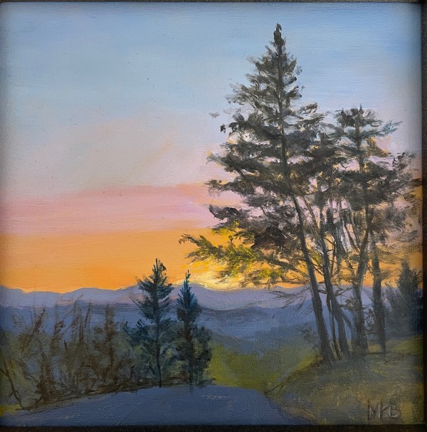 Sunset on the Mountain by Mary Bryson