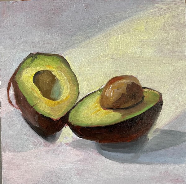 Day 12 'Kissing Guacamole' by Mary Bryson