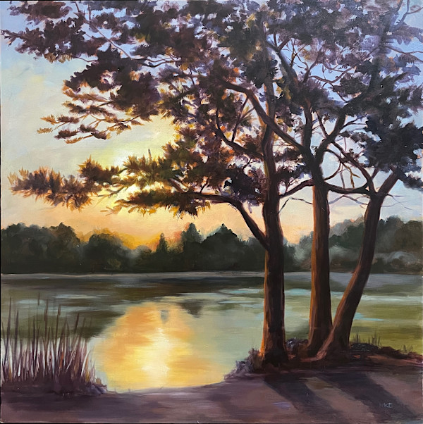 Lake House Sunset by Mary Bryson, Image 1.