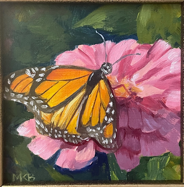 Orange on Pink by Mary Bryson, Image 1.