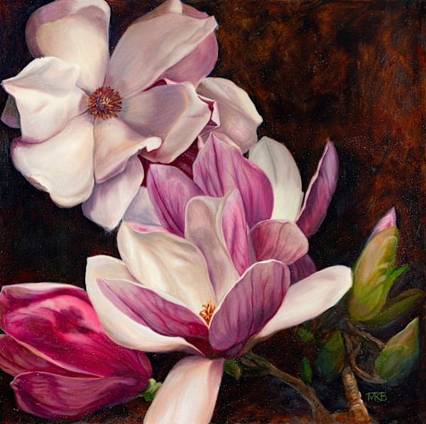 Magnolias Before the April Snow by Mary Bryson