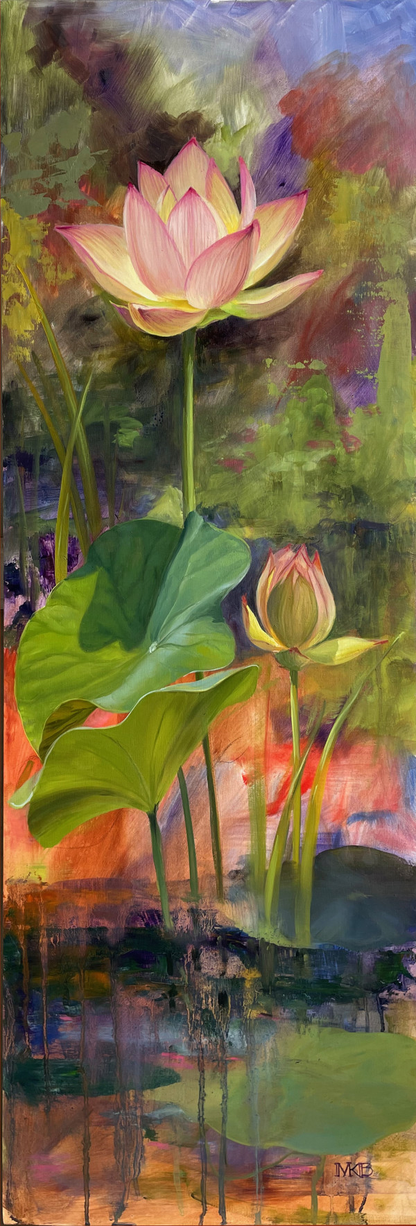 Sunrise Brocade at the Golden Hour by Mary Bryson