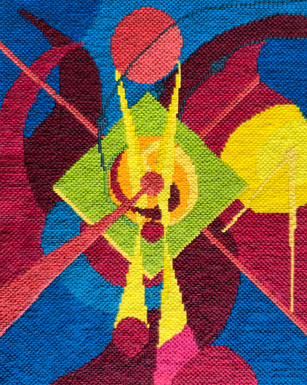 Eclipse (needlepoint) by Maya Ciarrocchi, Image 1.