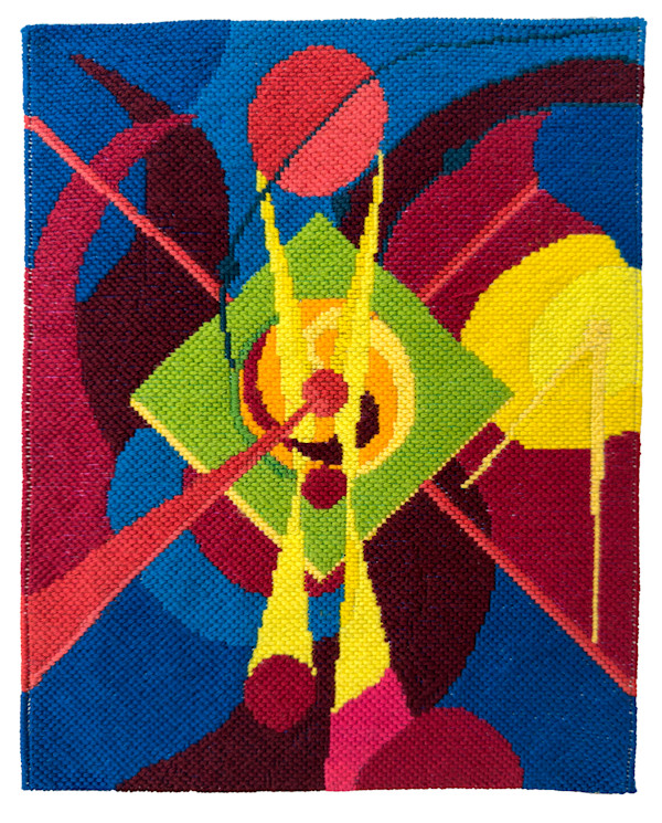 Eclipse (needlepoint) by Maya Ciarrocchi, Image 1.