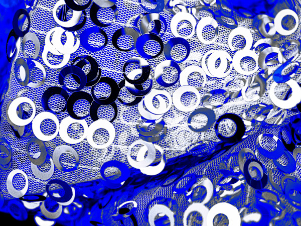 Disco Diva Blue by Pamela Beck