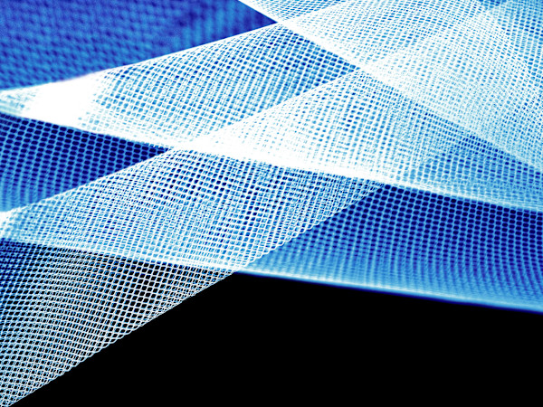 Geometry In Blue by Pamela Beck