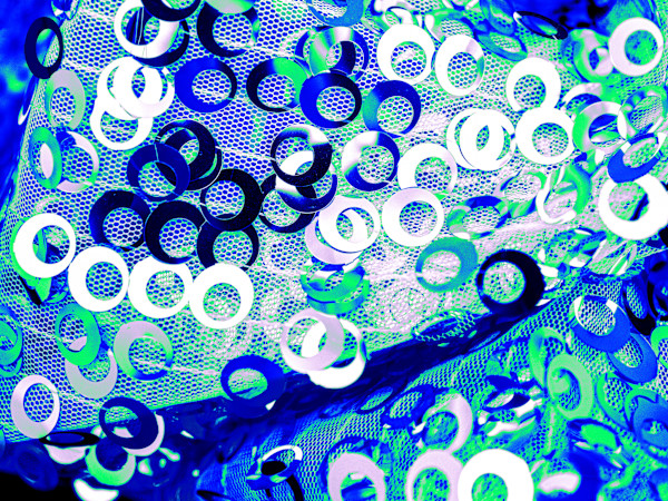 Disco Diva Blue - Green by Pamela Beck