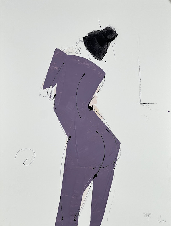 Bryn in Purple by Eric Saint Georges