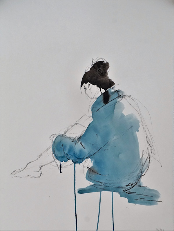 Hensley between poses by Eric Saint Georges, Image 1.