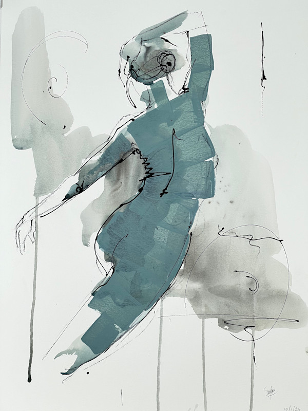 Kaia Grey Blue by Eric Saint Georges