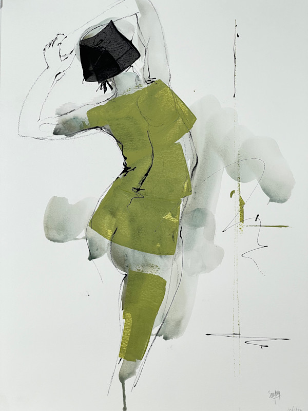 Kaia Olive Green by Eric Saint Georges