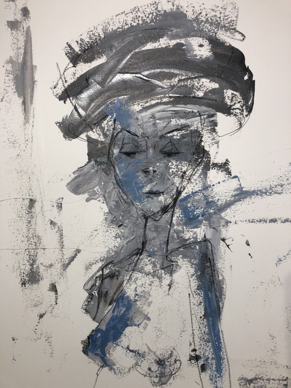 Woman with Hat by Eric Saint Georges