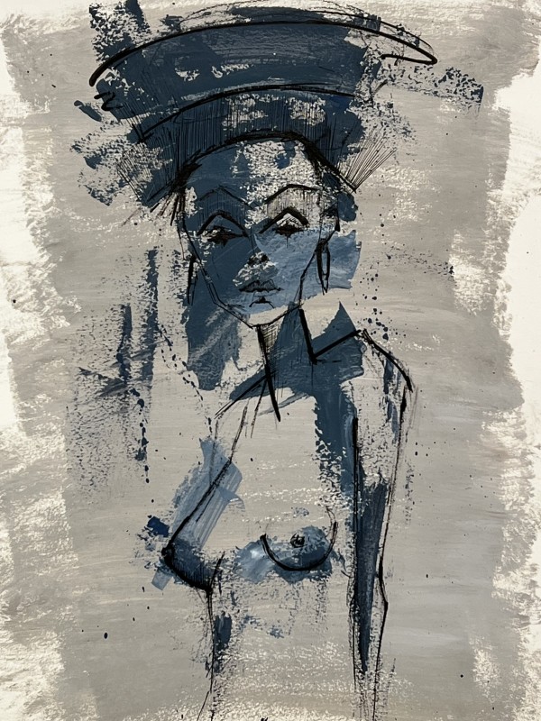 A Blue Hat and a Thousand Thoughts by Eric Saint Georges