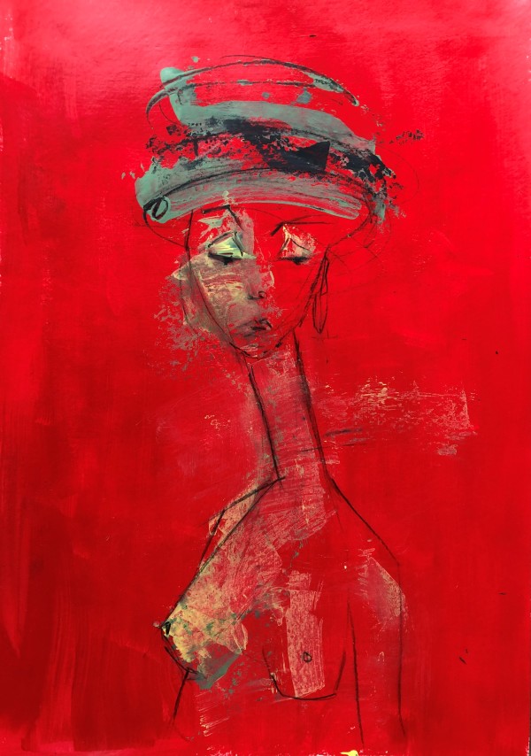 Woman with Hat by Eric Saint Georges