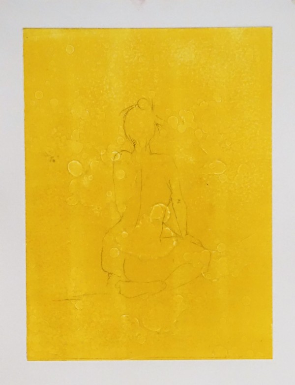 Woman Sitting Proof #1 by Eric Saint Georges