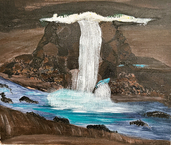 Mysterious Cave by Glynell Art