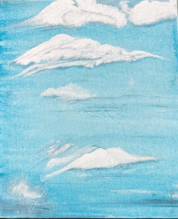 Abstract Clouds by Glynell Art