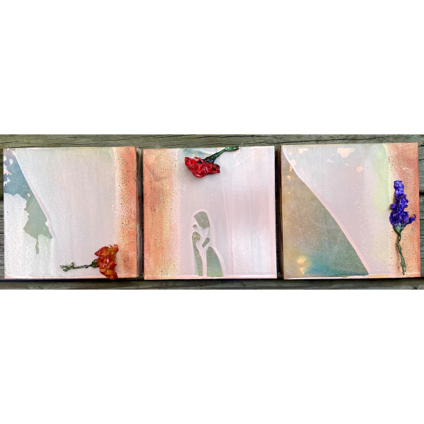 “Wabi Sabi Womanhood” (a triptych) by Rachel Pruzan