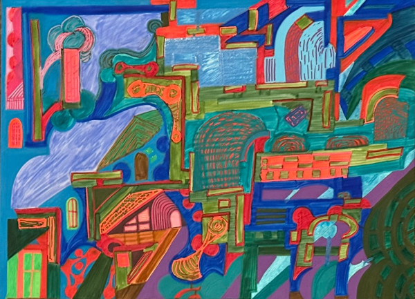"Elements of Intention" by Marcel Roche, Image 1.