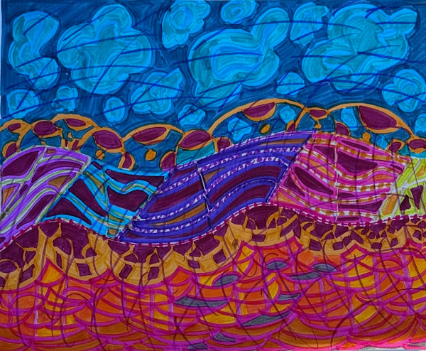 "Emerging Into Divine" by Marcel Roche, Image 1.
