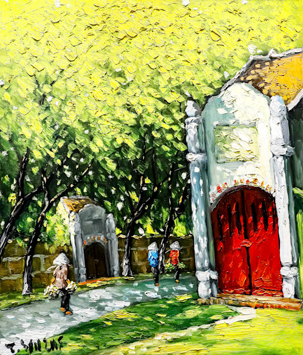 Flower Vendors by Lê Thanh Sơn